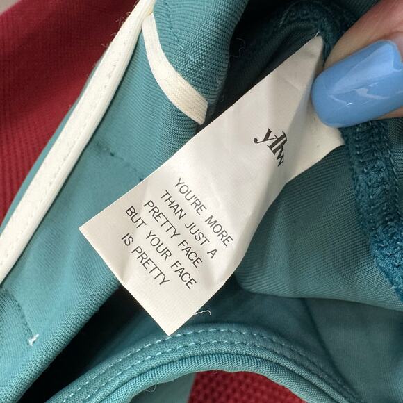 Yellow The Label Colby Contour Leggings Green High Rise Women's S - Picture 8 of 11